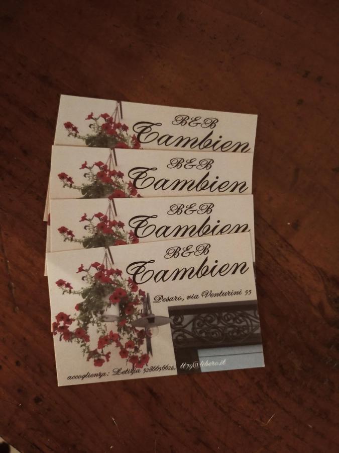 Tambien B&B Pesaro Exteriör bild